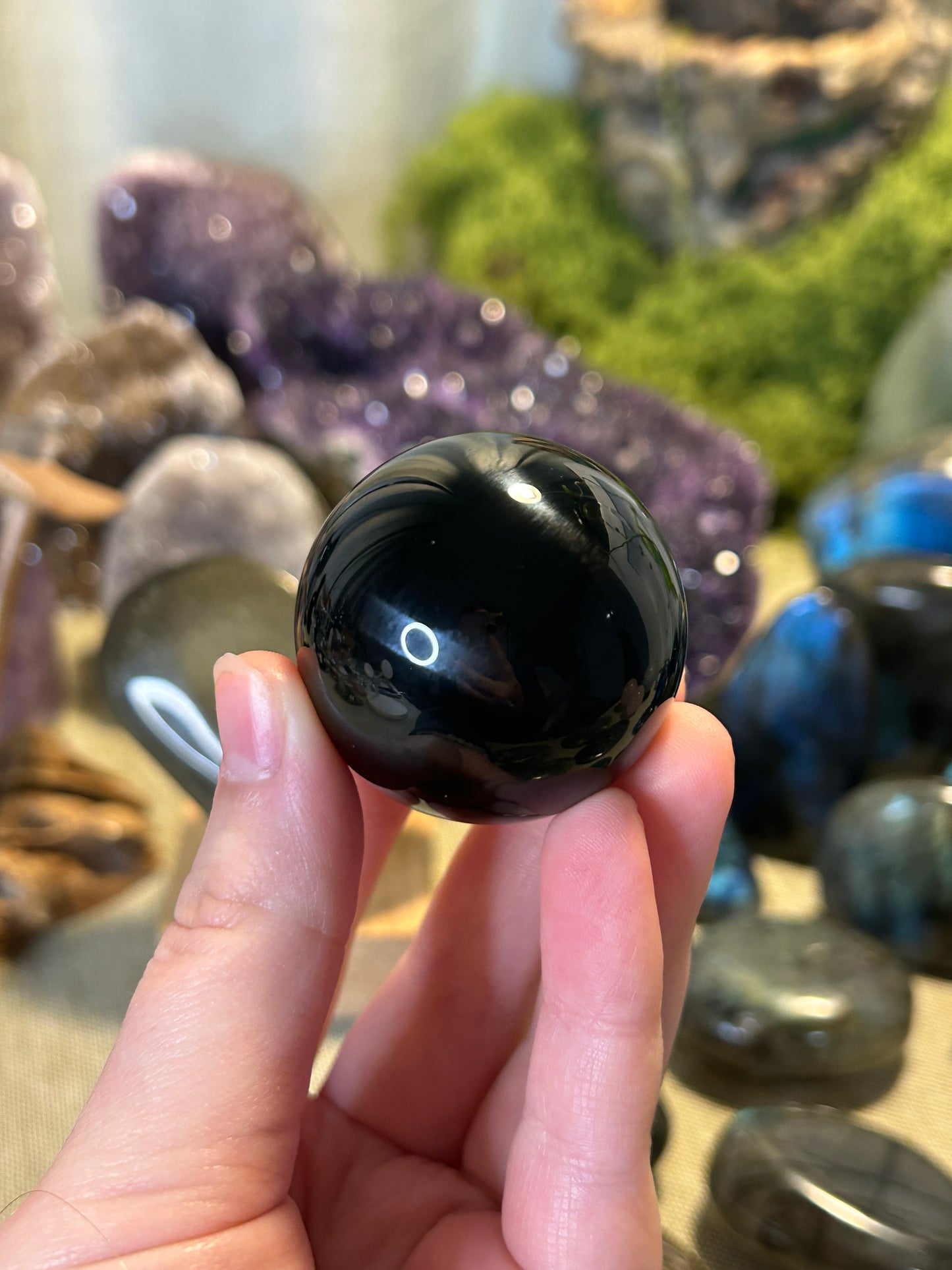 Obsidian Spheres