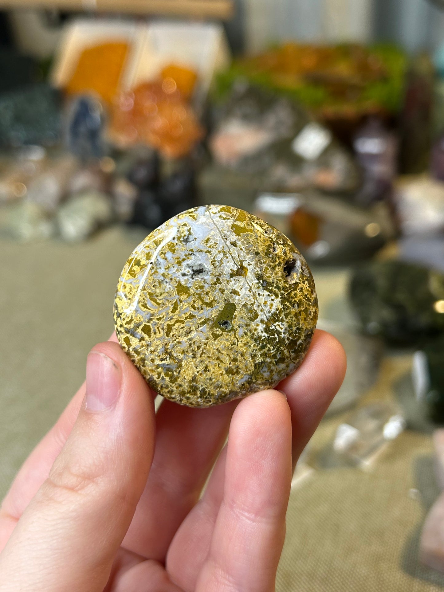 Ocean Jasper Flat Stone B