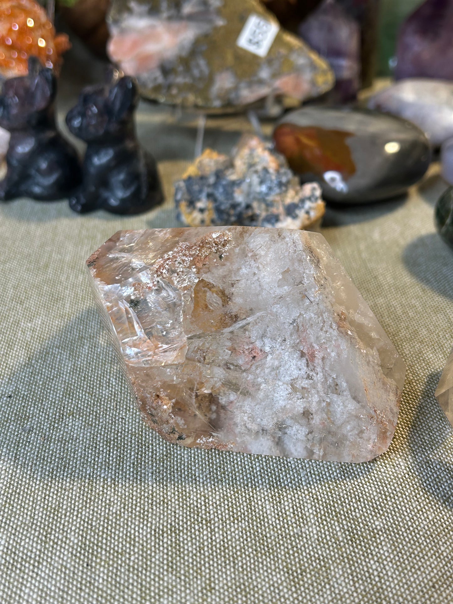 Included Quartz Freeform