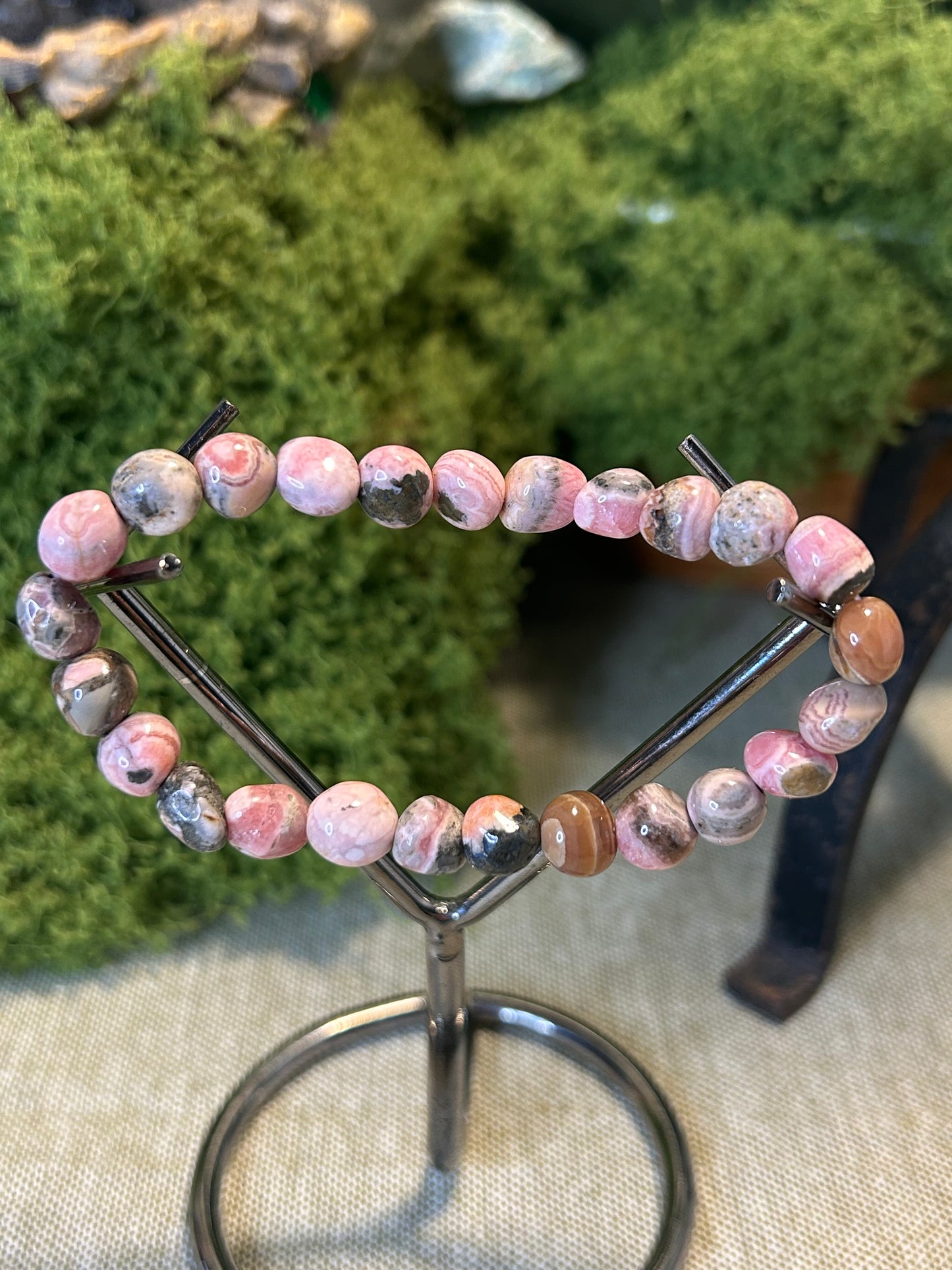 Rhodochrosite Tumble Bracelet