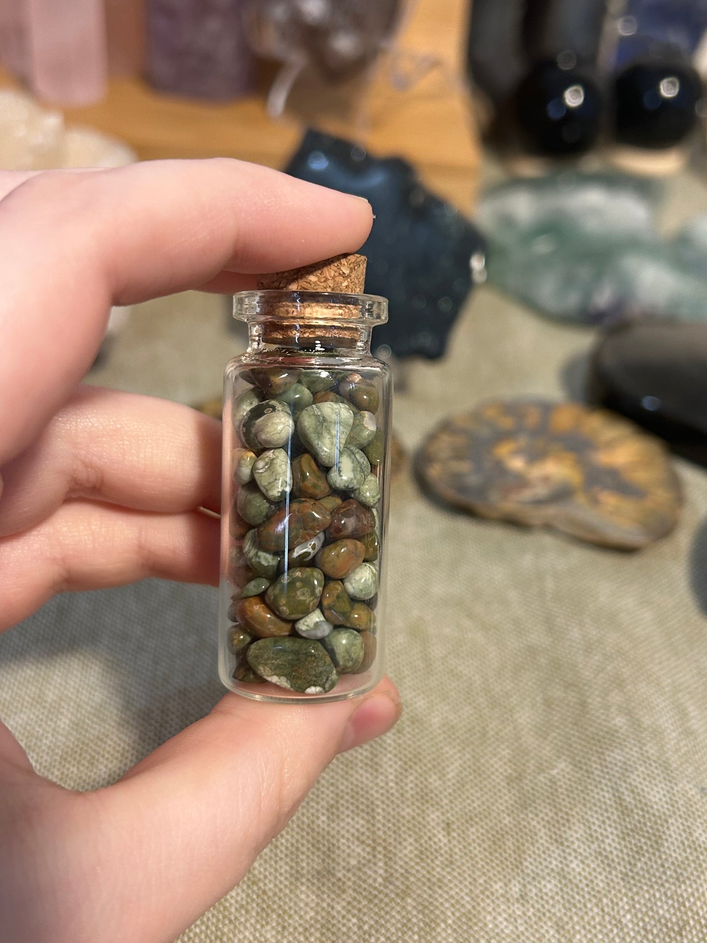Rhyolite Chip Jars