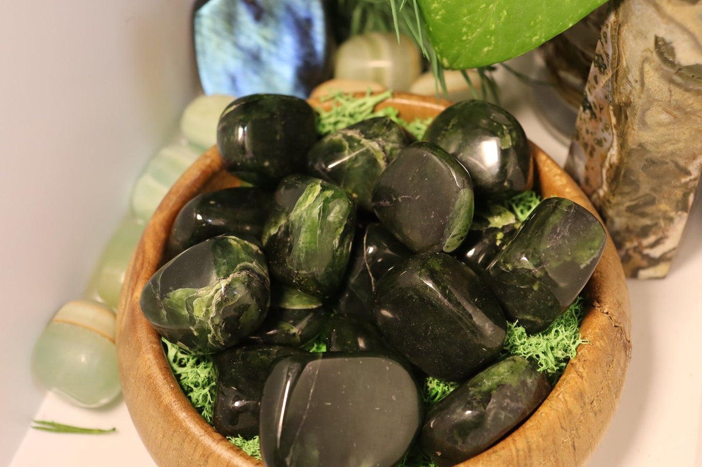 Transparent Serpentine Tumbles