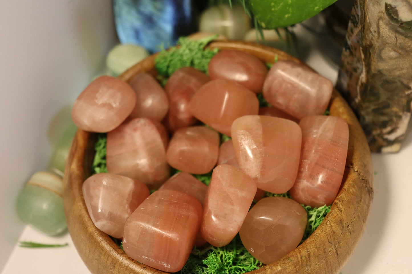 Rose Calcite Tumbles