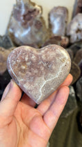 Pink Amethyst Heart #1