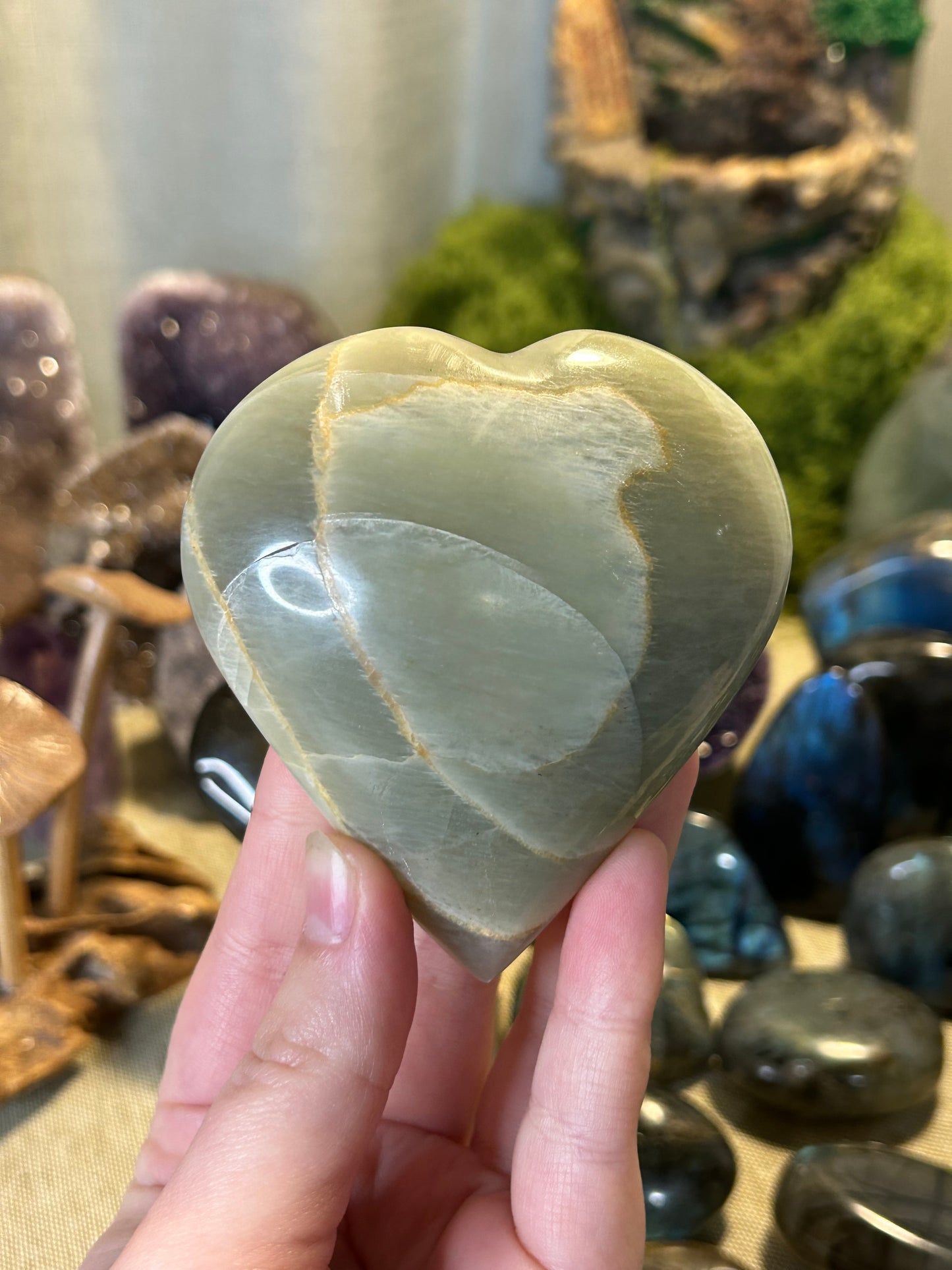 Garnierite Heart