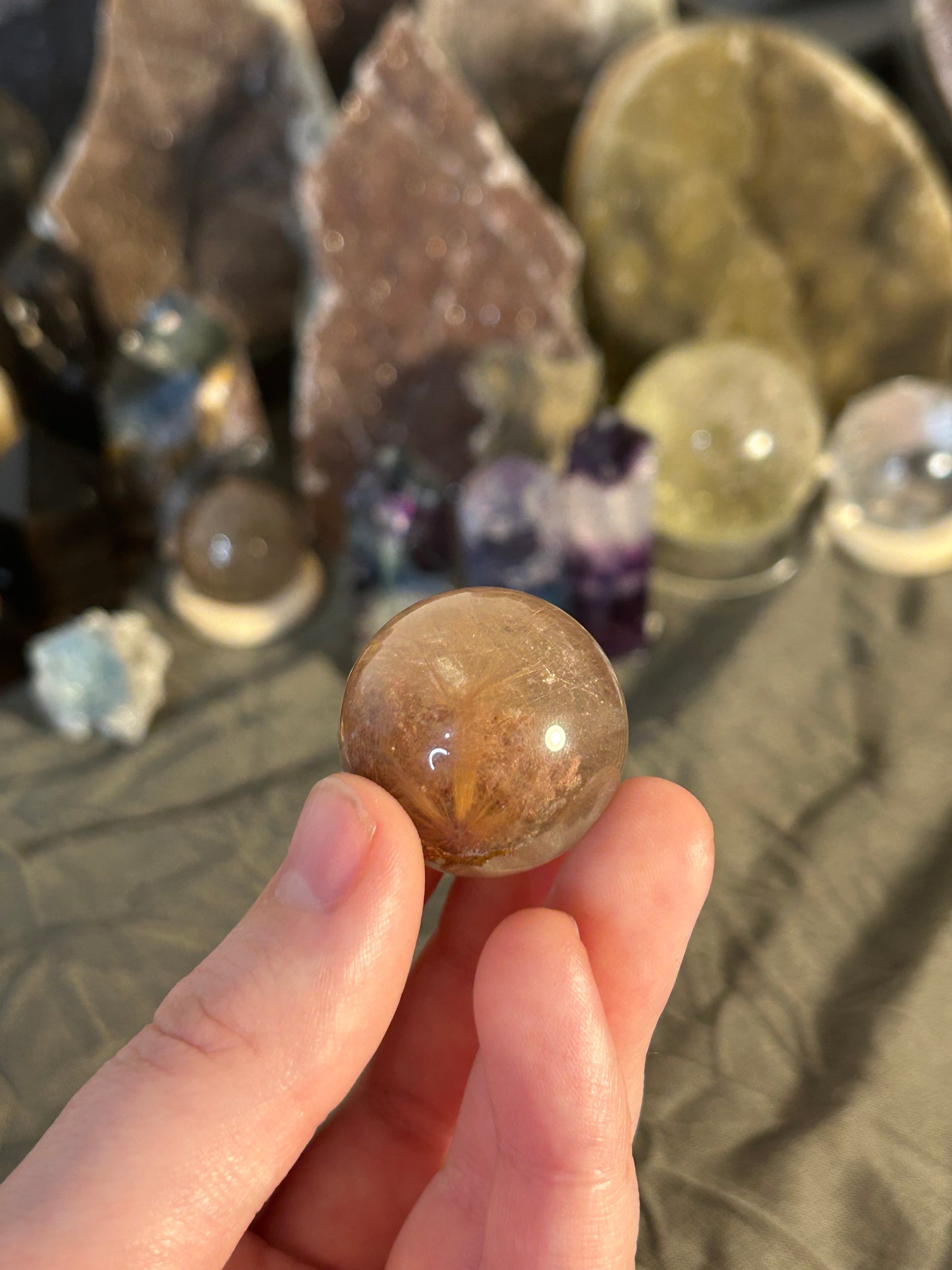 Copper Rutile Sphere