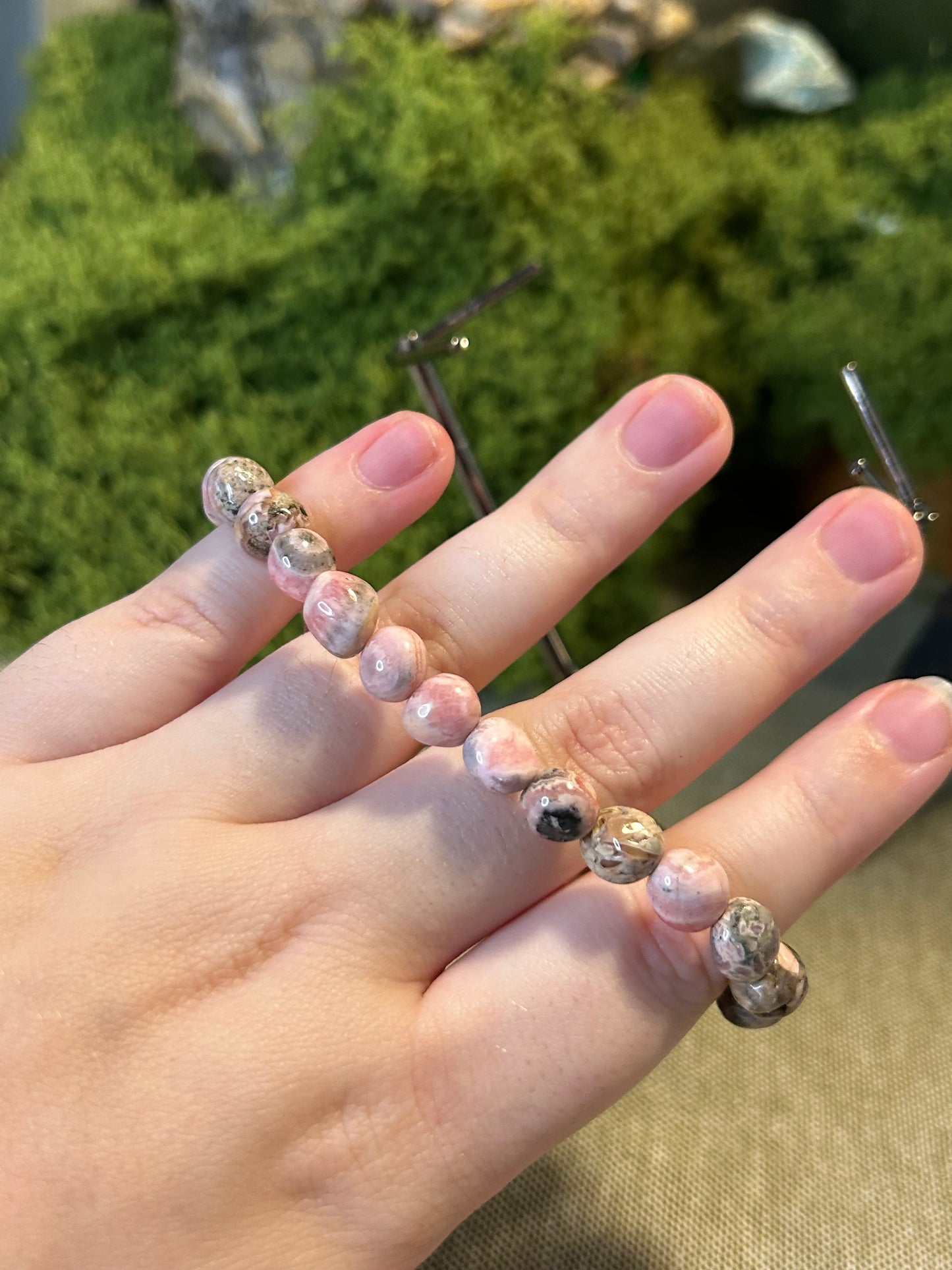 Rhodochrosite Tumble Bracelet