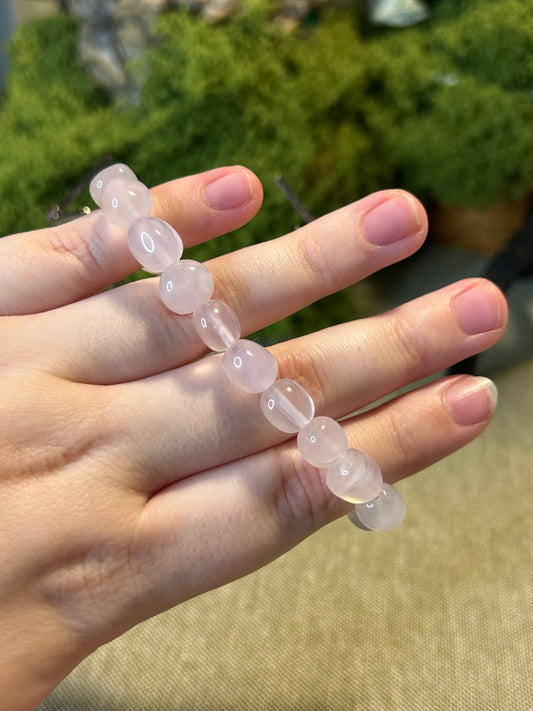 Lavender Fluorite Tumble Bracelet