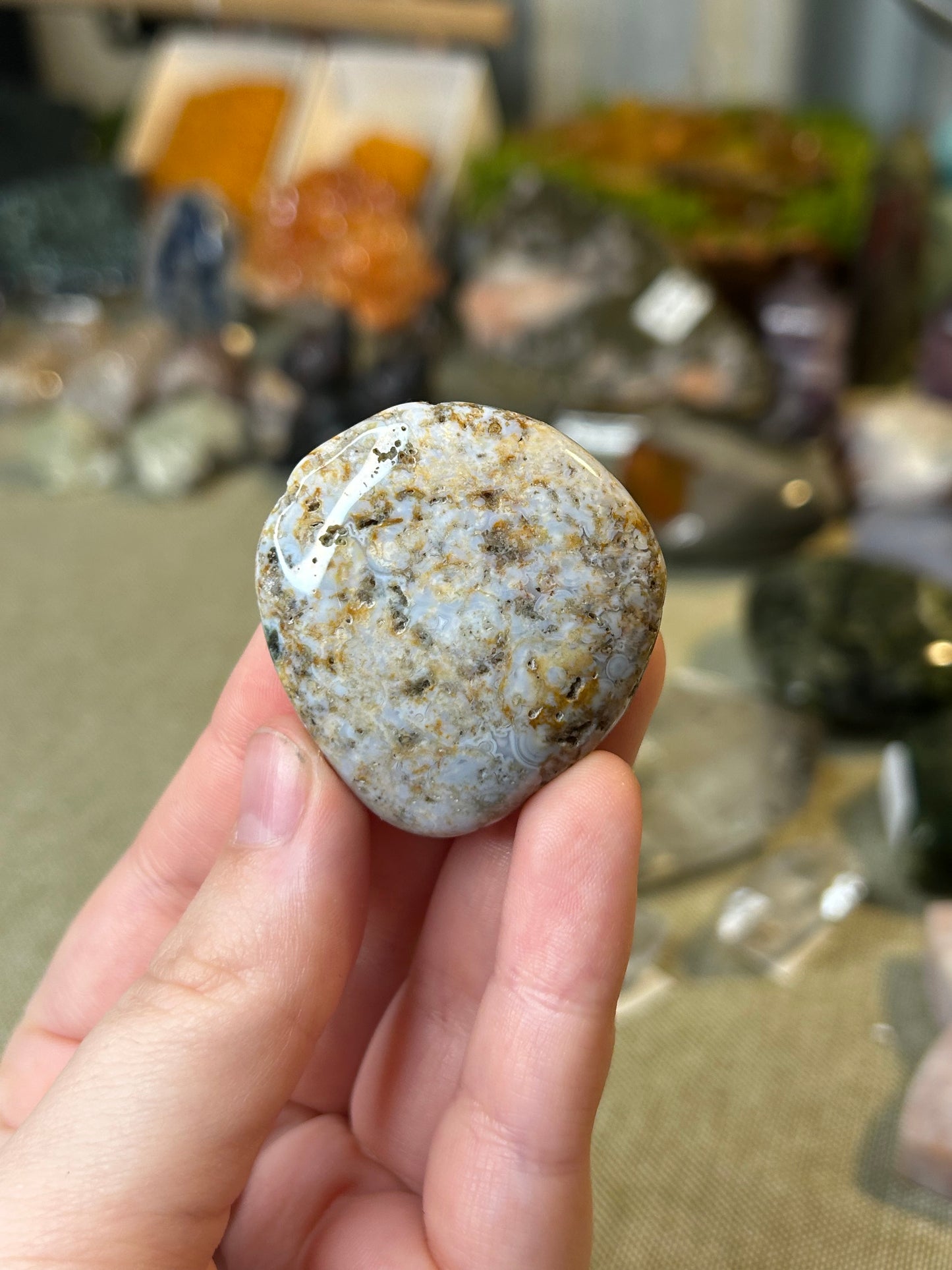 Ocean Jasper Flat Stone C