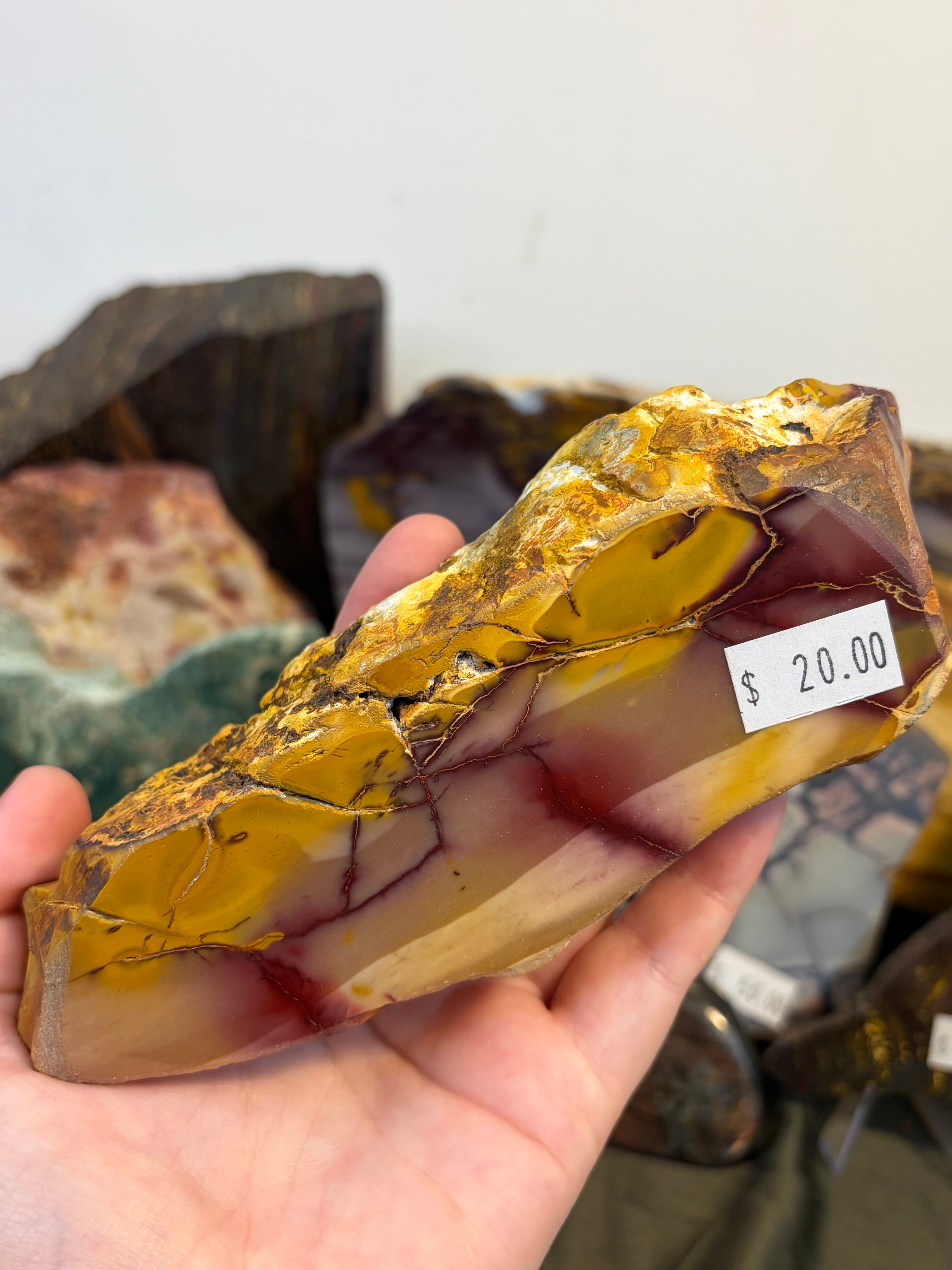 Mookaite Slab Half-Raw 11