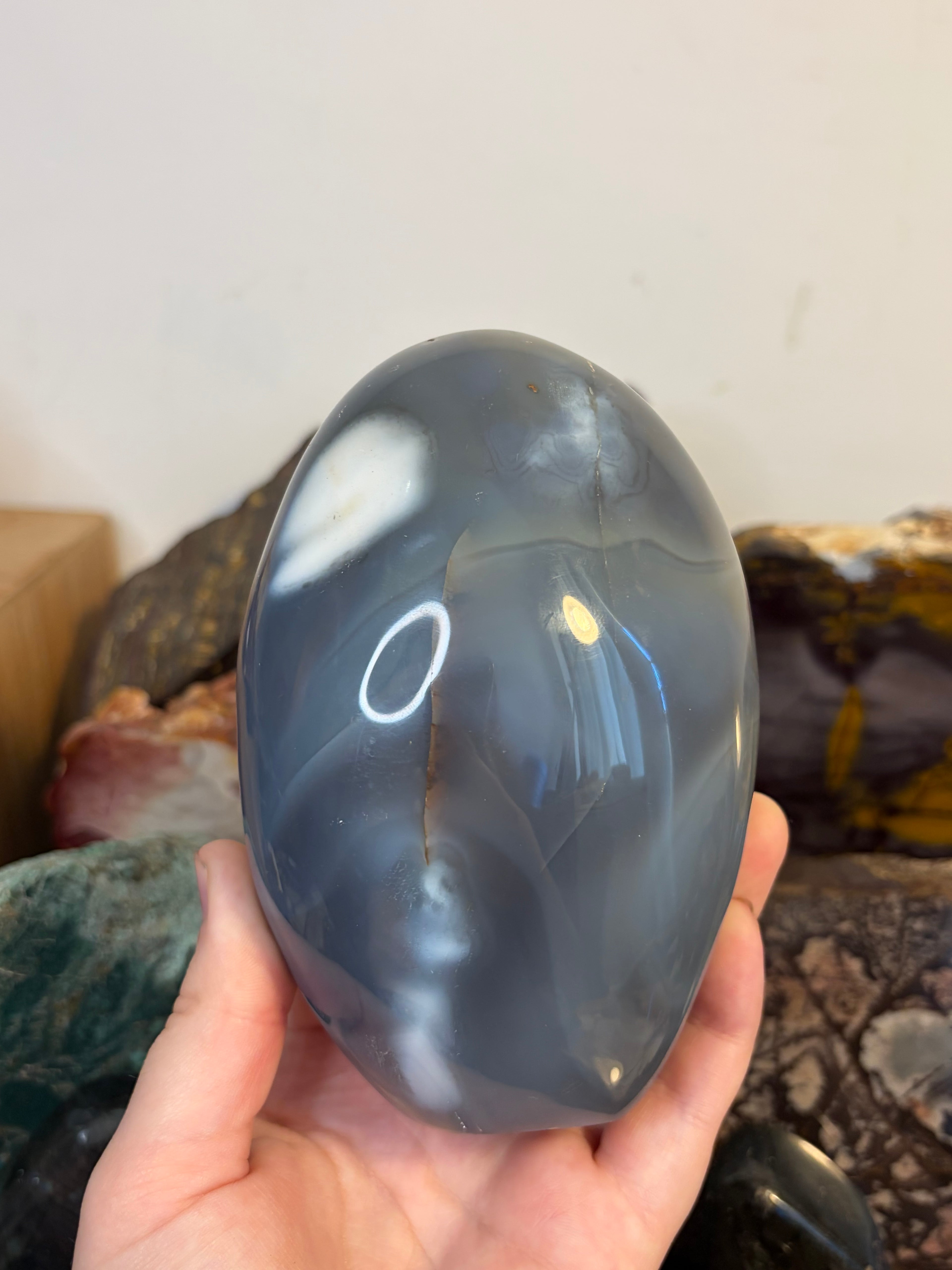 Orca Agate Freeform