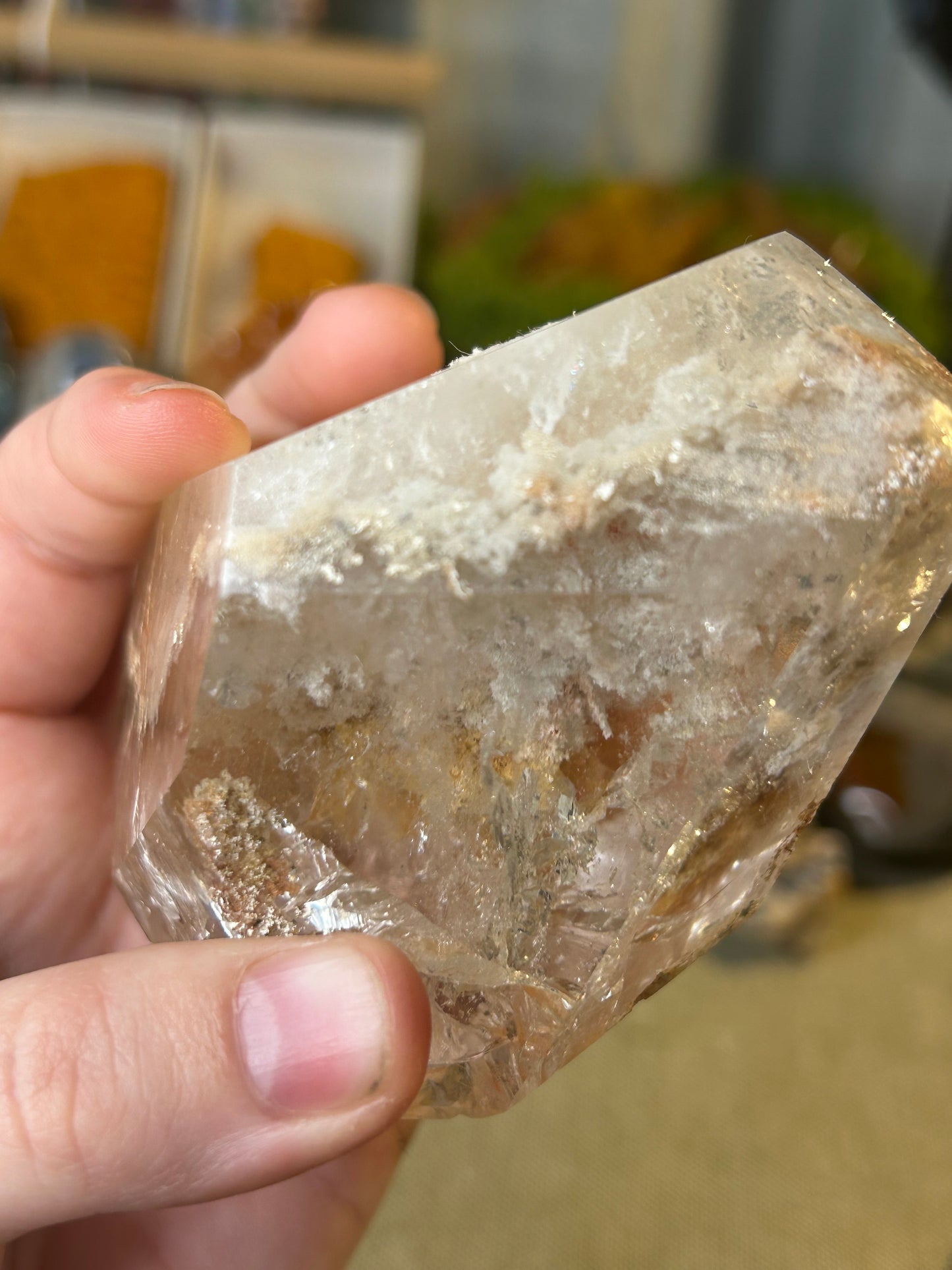 Included Quartz Freeform