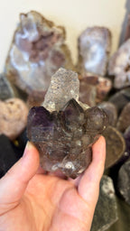 Elestial Amethyst w/ Lepidochrosite (one off piece)