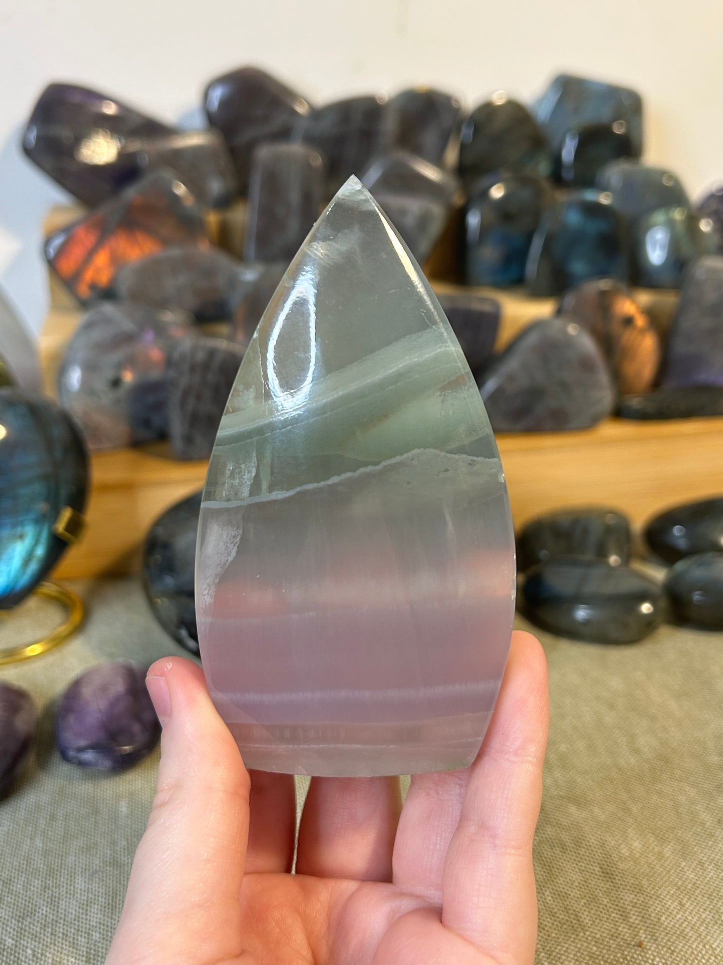 Yttrium Fluorite Freeform