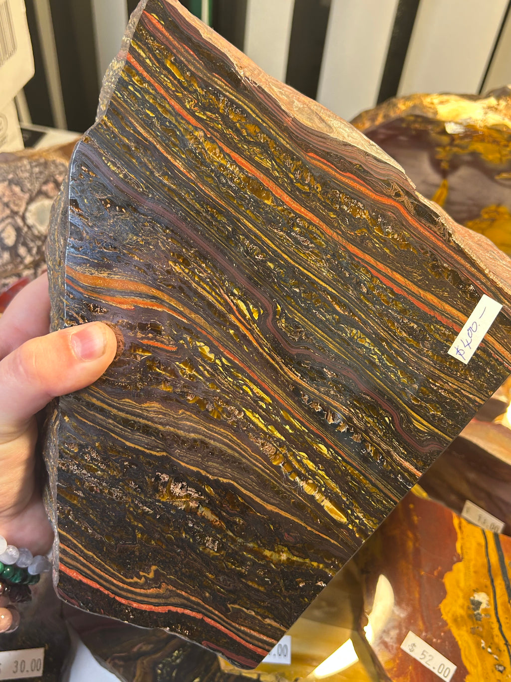 4kg Tiger Iron Slab