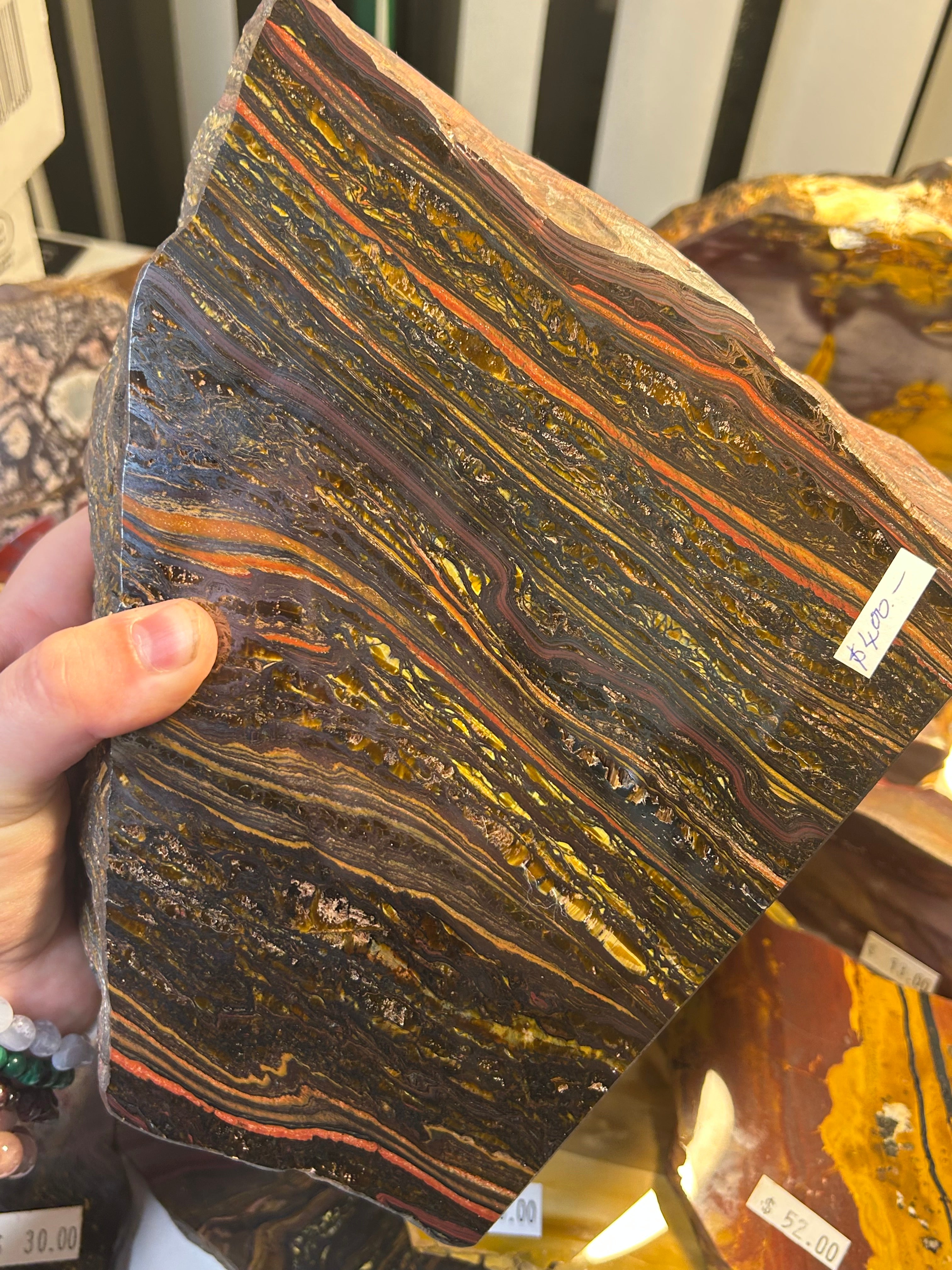 4kg Tiger Iron Slab