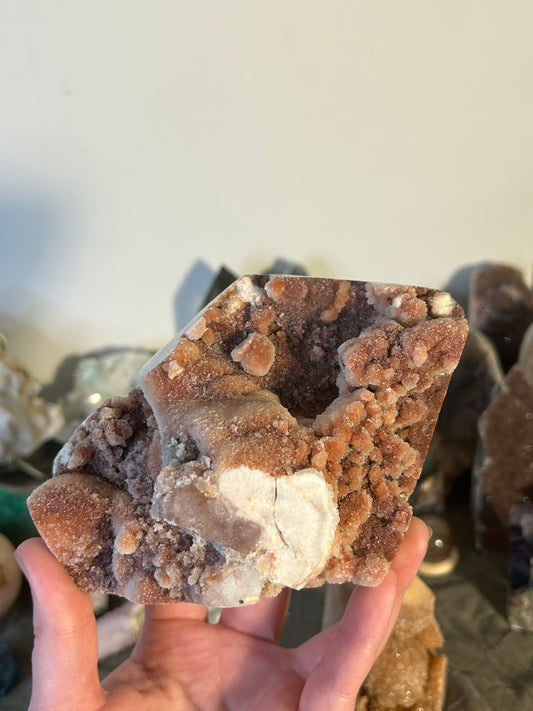 Pink Amethyst Cutbase A