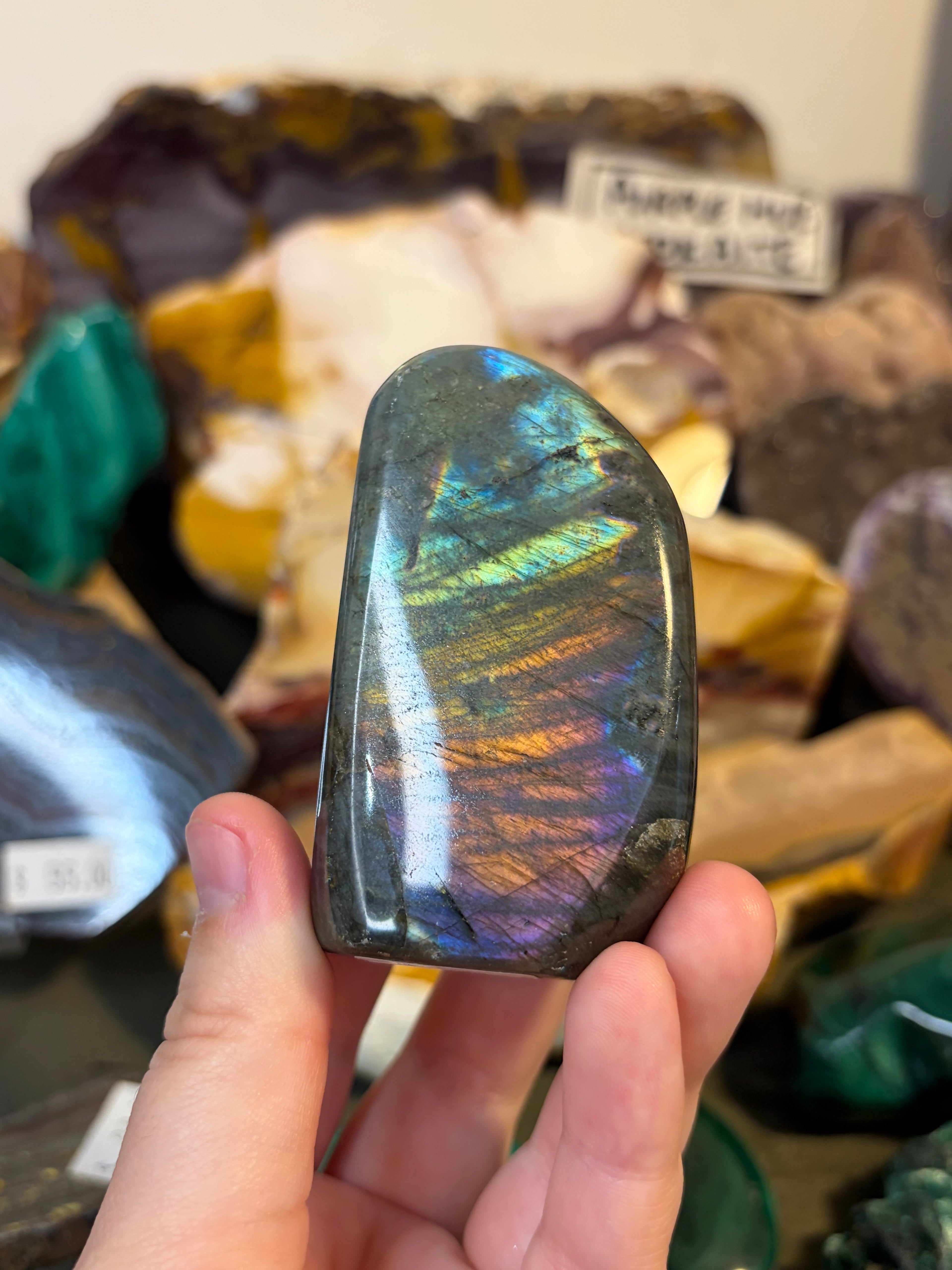 Rainbow Labradorite Freeform #15