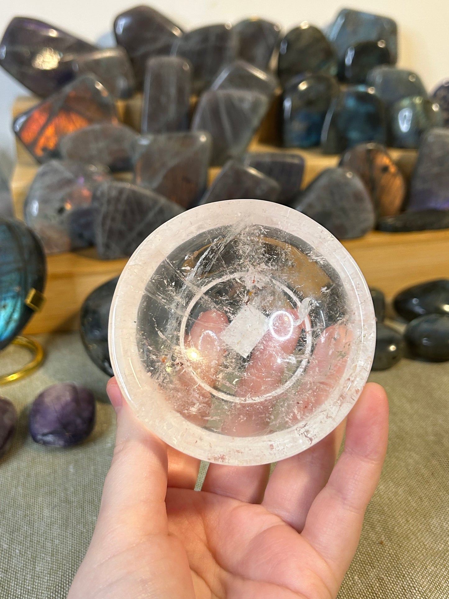 Clear Quartz Bowl