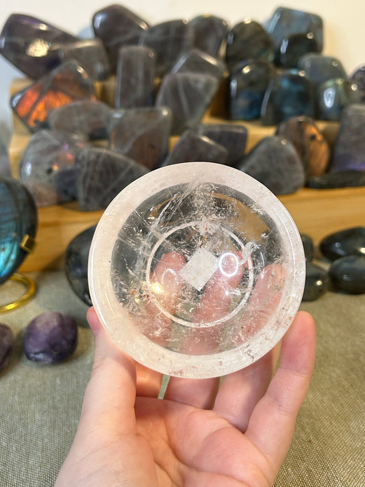 Clear Quartz Bowl