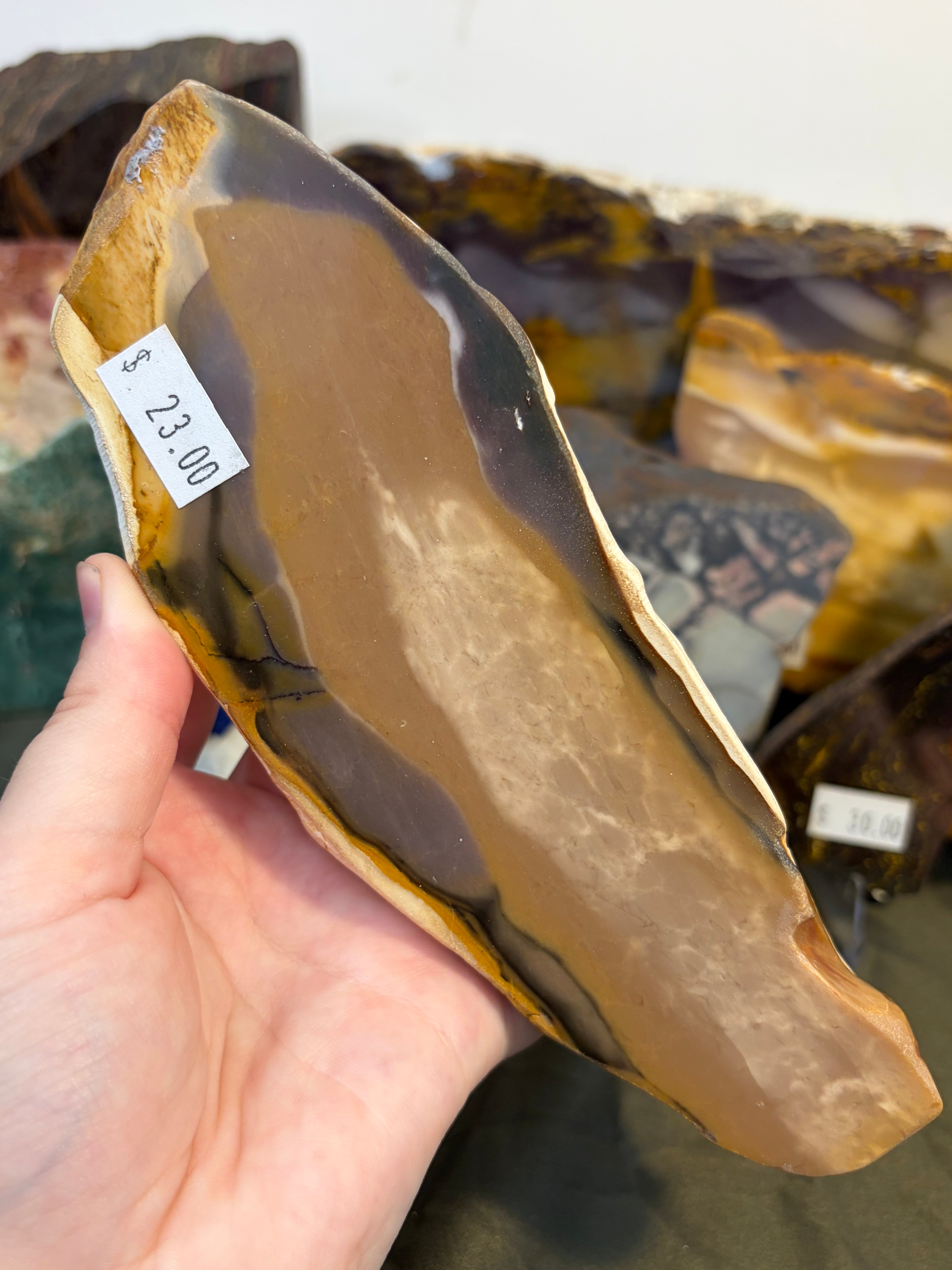 Mookaite Slab Half-Raw 12