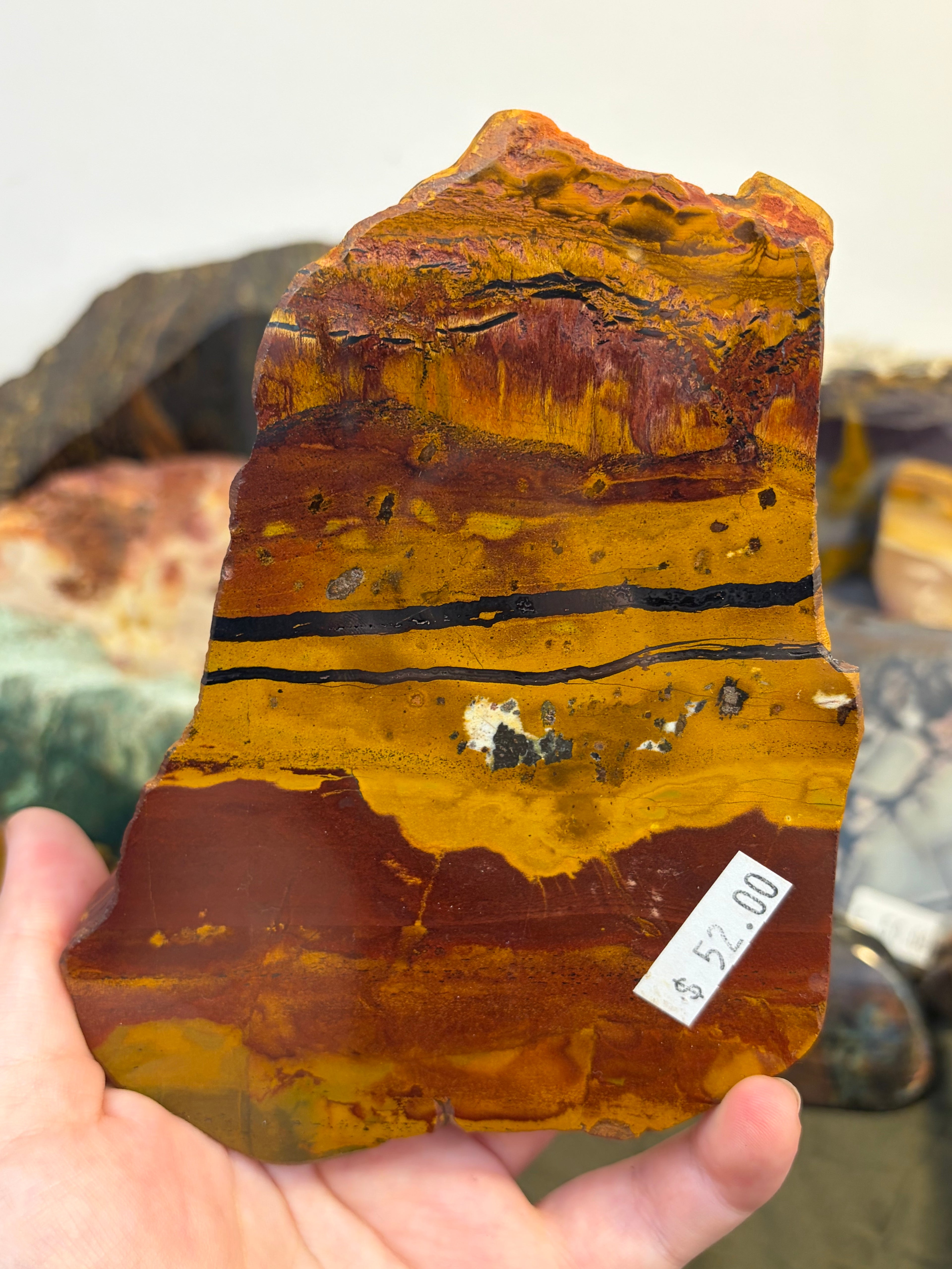 Tiger Eye Jasper Slab