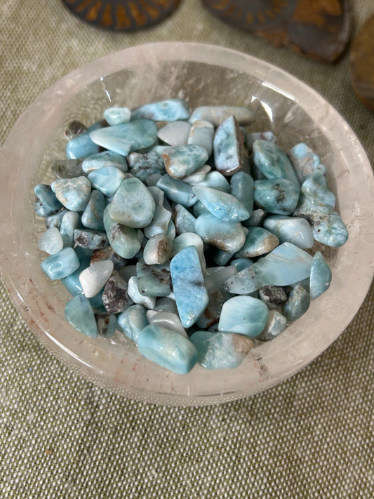 Larimar Chip Jars