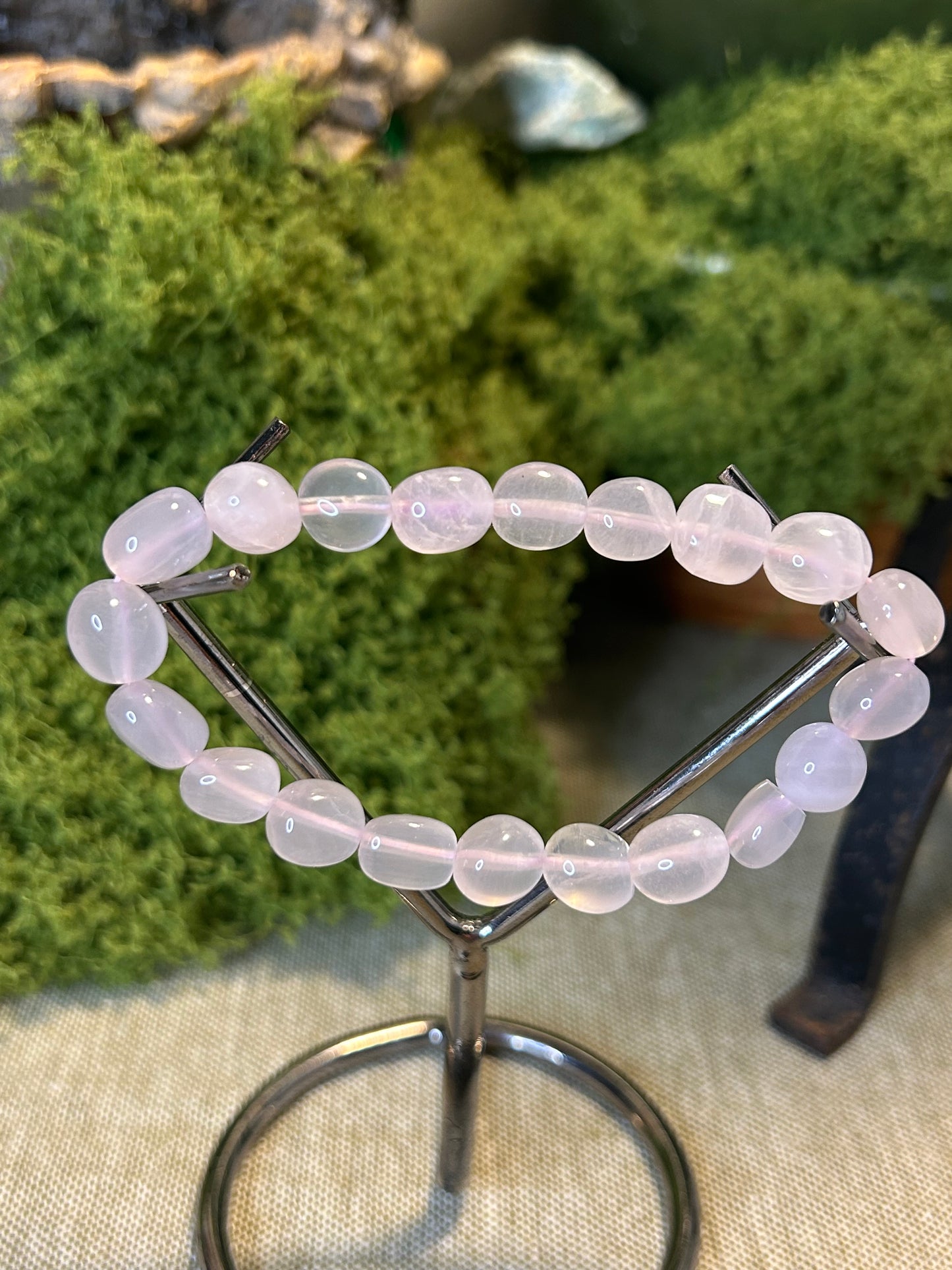 Lavender Fluorite Tumble Bracelet