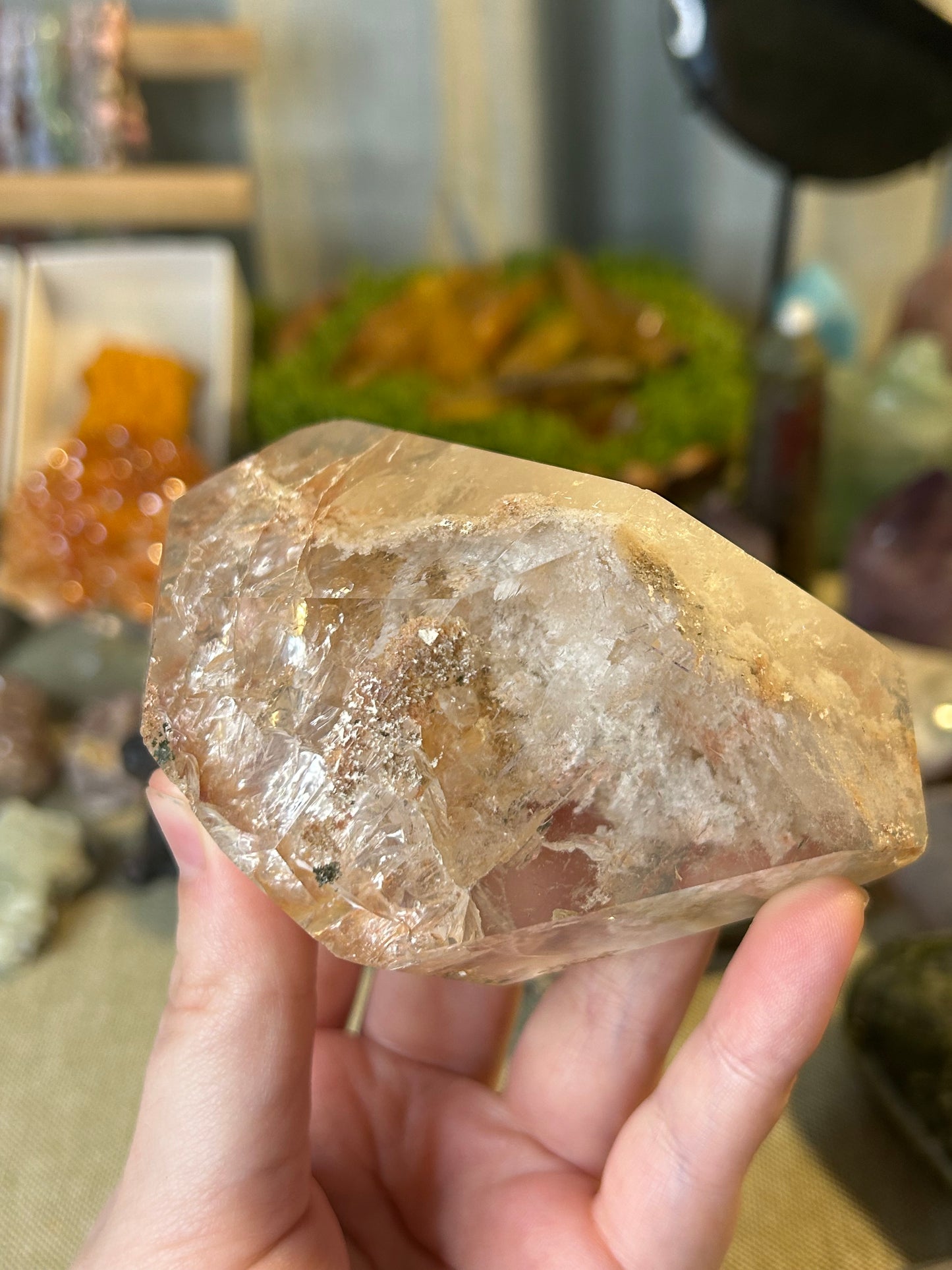 Included Quartz Freeform
