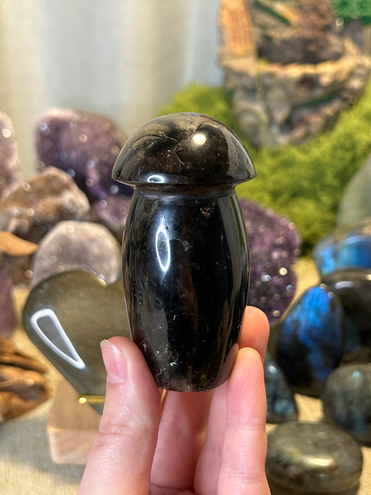 Smoky Quartz Mushroom