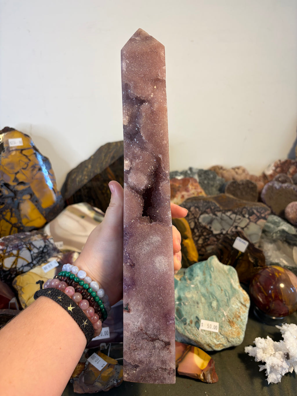 Pink Amethyst Tower