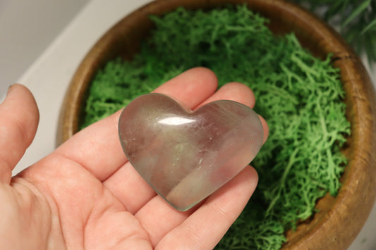 Fluorite Heart