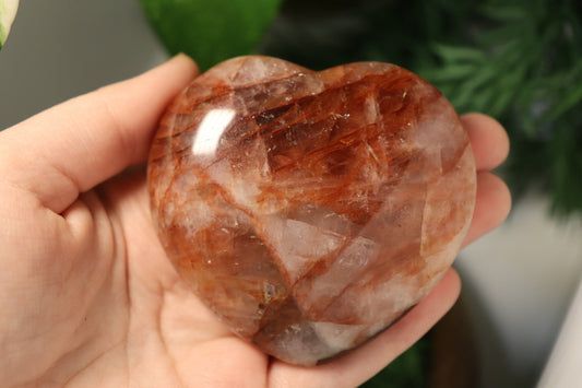Fire Quartz Heart