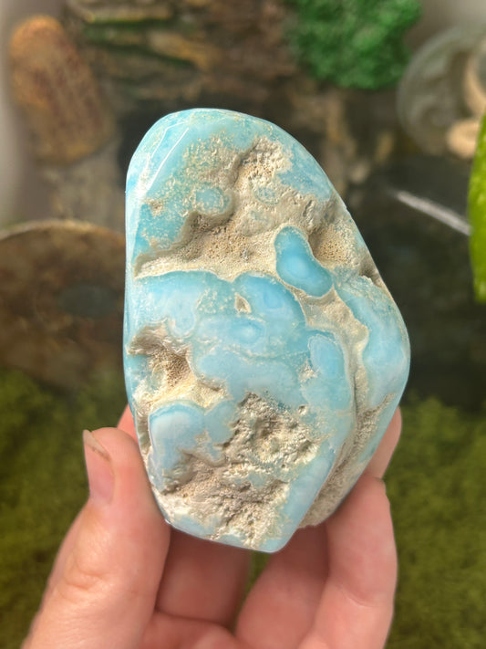 Blue Aragonite Freeform 2