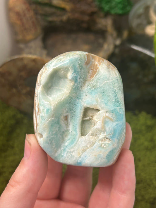 Blue Aragonite Freeform 3