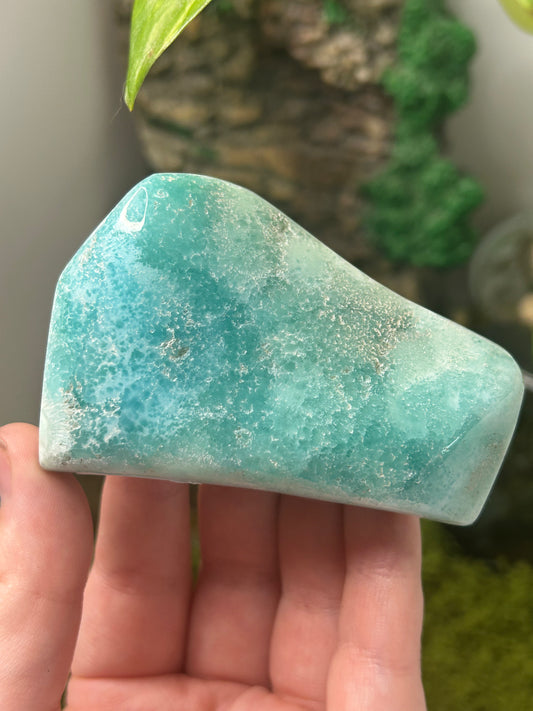 Blue Aragonite Freeform 4