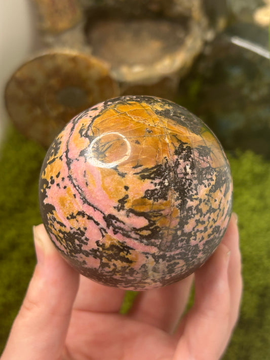 Rhodonite Sphere 2