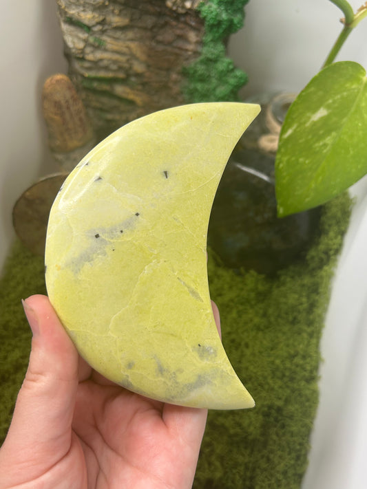 Yellow Serpentine Moon 1