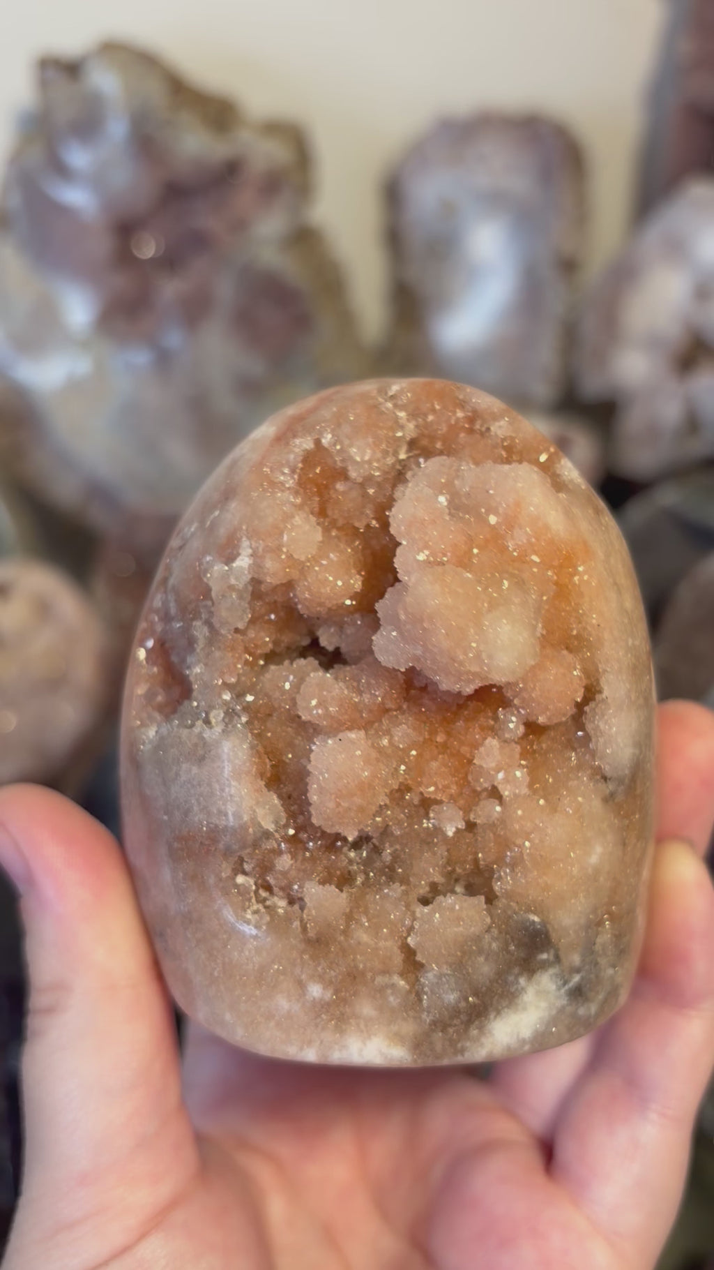 Pink Amethyst Cutbase #2