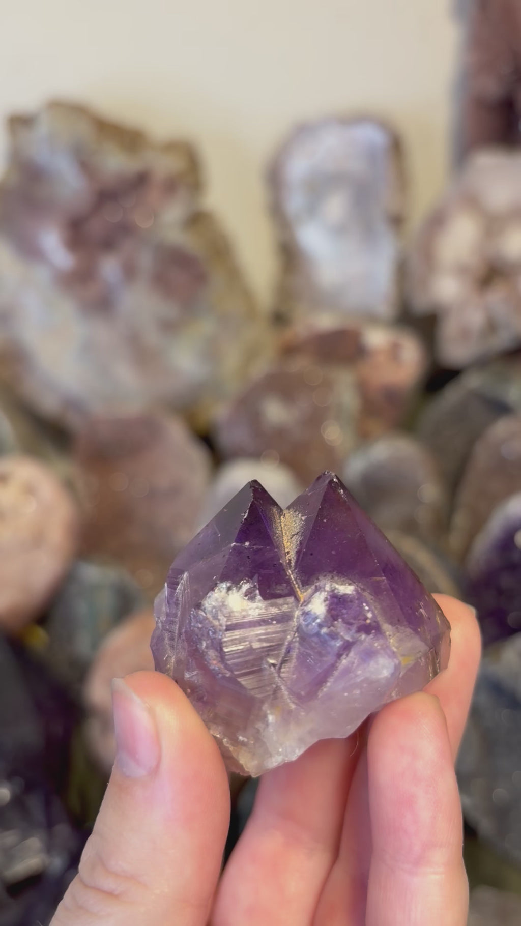 Australian Amethyst Double Point