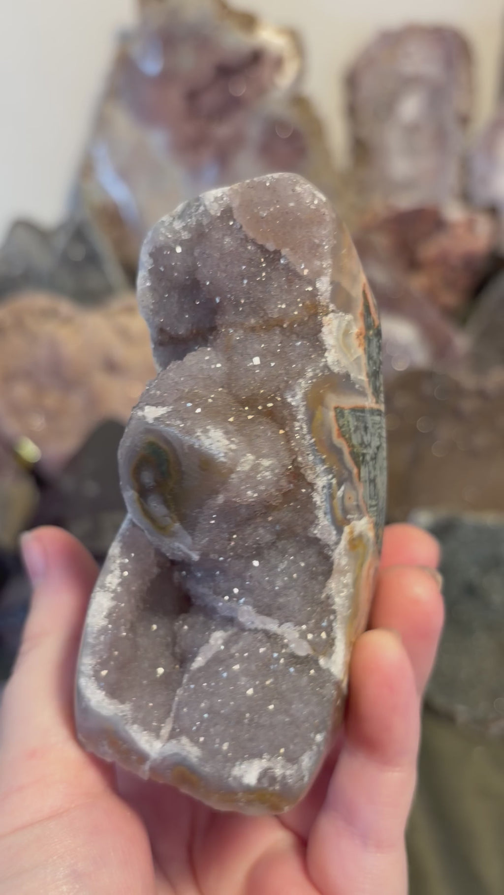 Rainbow Amethyst Cutbase #4
