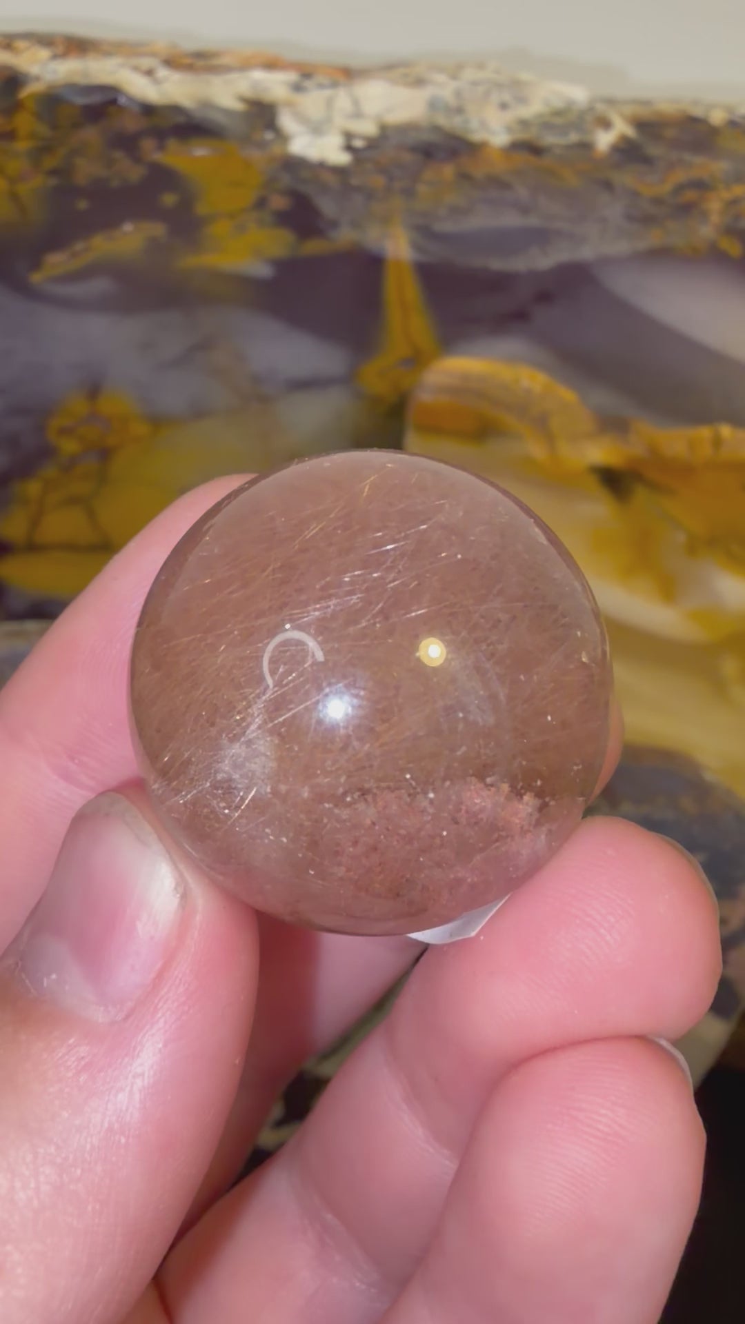 Copper Rutile Sphere